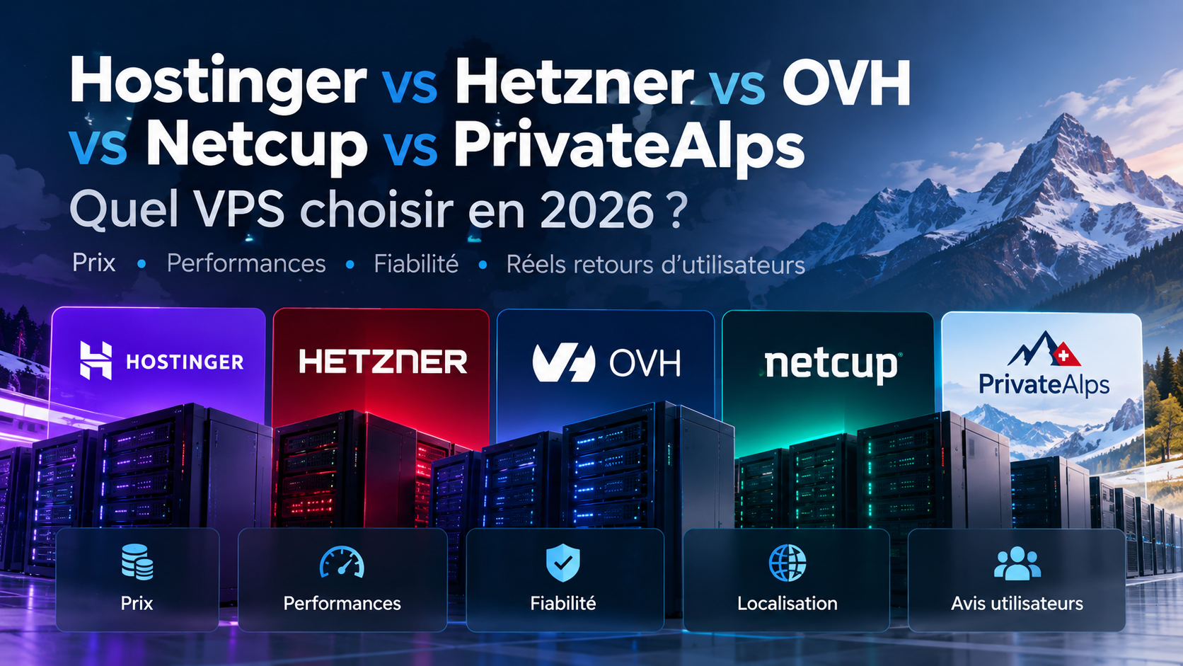 Best VPS Hosting in 2026: Hostinger vs Hetzner vs OVHcloud vs Netcup vs PrivateAlps