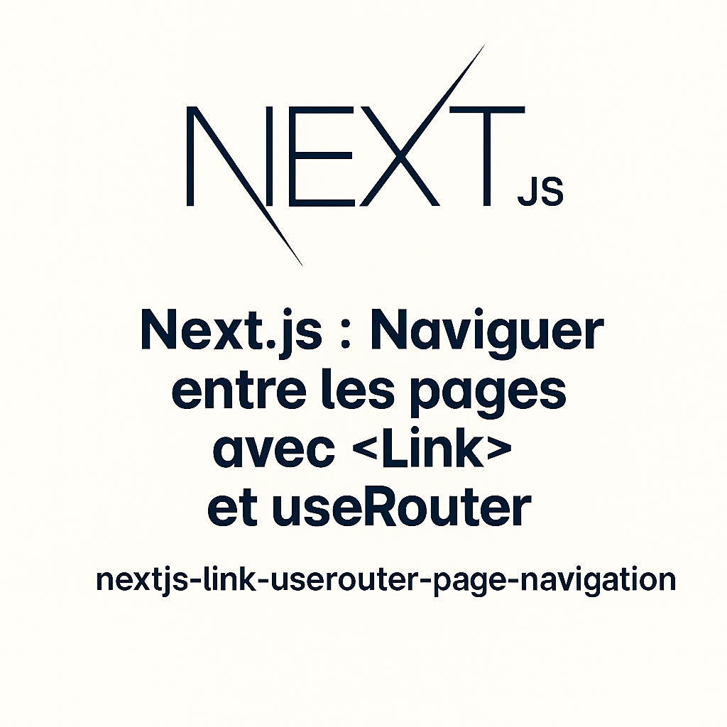 Next.js: Navigating Between Pages with <Link> and useRouter