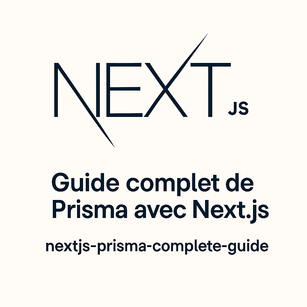 Next.js et Prisma : Le duo parfait pour une application moderne