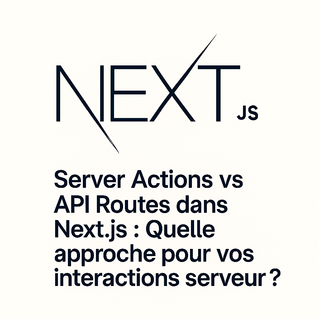 Server Actions vs API Routes in Next.js: Which Approach for Your Server Interactions?