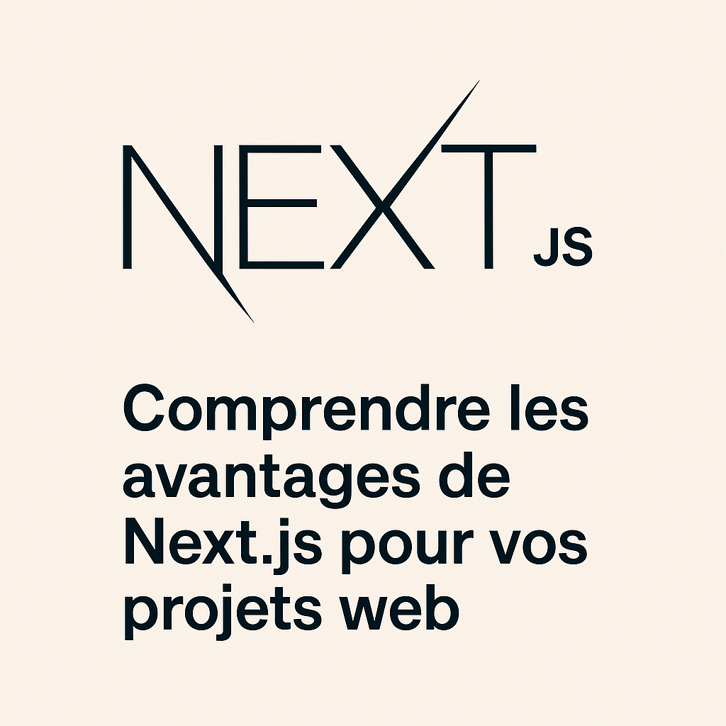 Comprendre les avantages de Next.js pour vos projets web